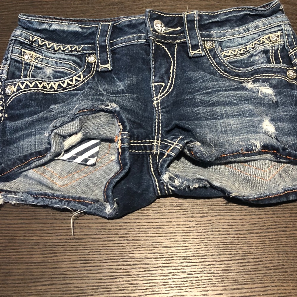 Rock revival Super short jean shorts